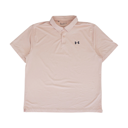 Pink Solid Short Sleeve Polo