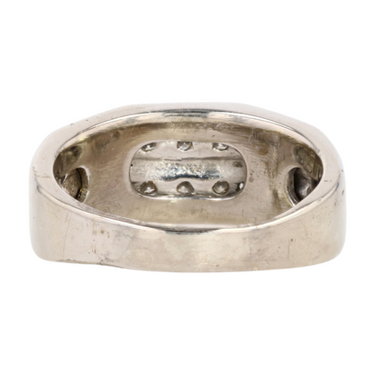 3/4 ctw 10K White Gold Diamond Band