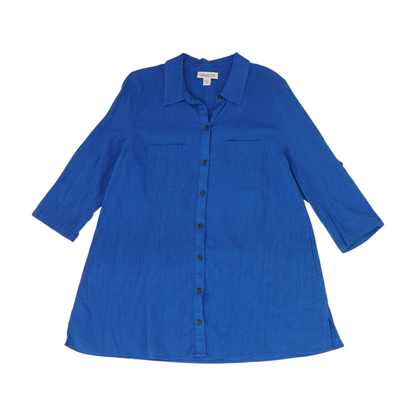 Blue Button Down