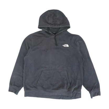 Black Solid Hoodie Pullover