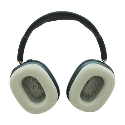 Midnight AirPods Max (USB-C) Noise Cancelling Headphones With White Earpads