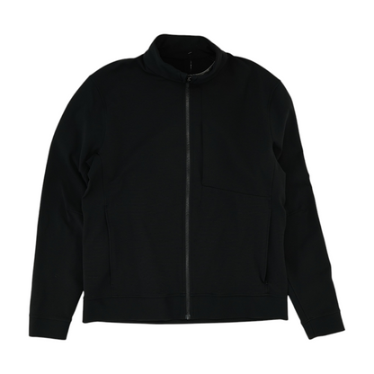 Black Solid Active Jacket