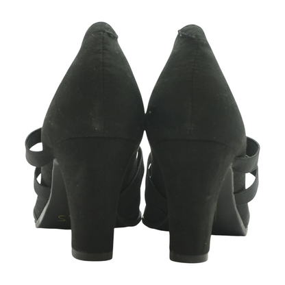 Black Block Heels