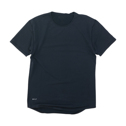 Navy Solid Active T-Shirt
