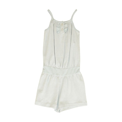 Blue Striped Romper