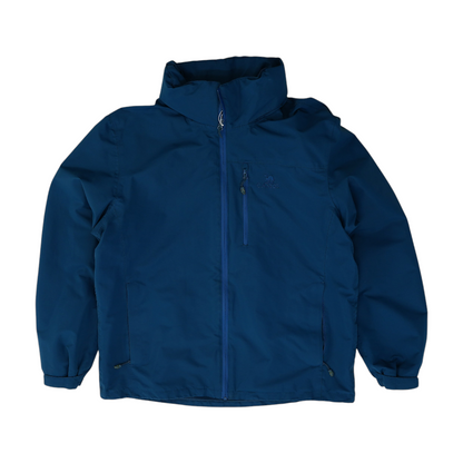 Teal Solid Rain Jacket