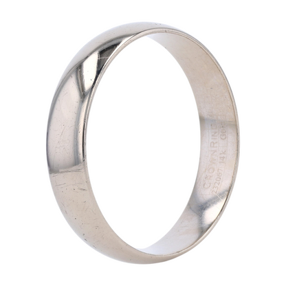 14K White Gold Band