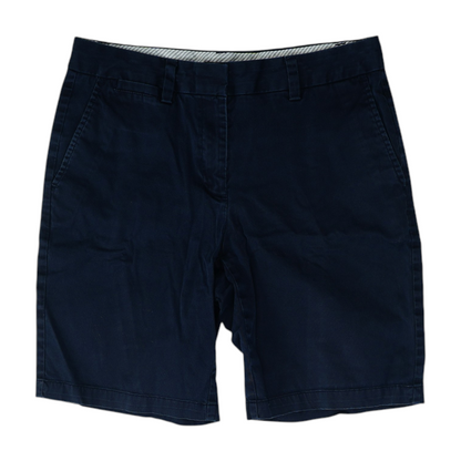 Navy Solid Chino Shorts