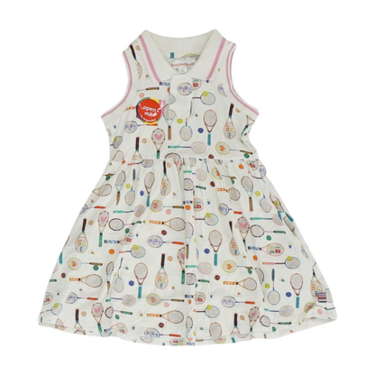 White Graphic Dress