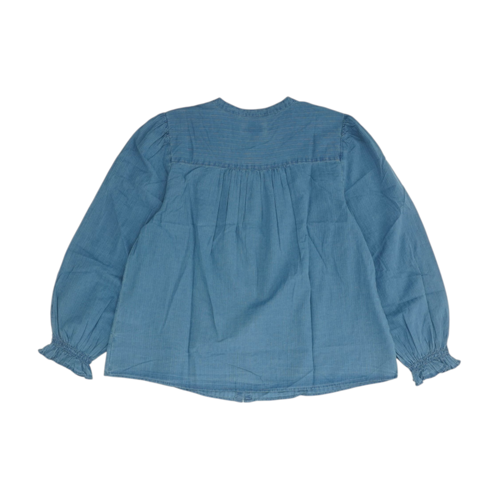 Blue Striped Button Down