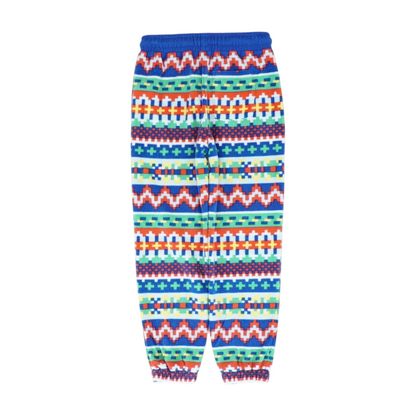 Multi Abstract Active Pants