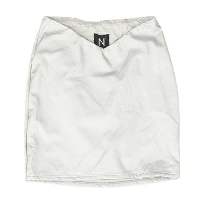 Silver Mini Skirt