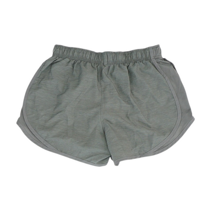 Gray Solid Active Shorts