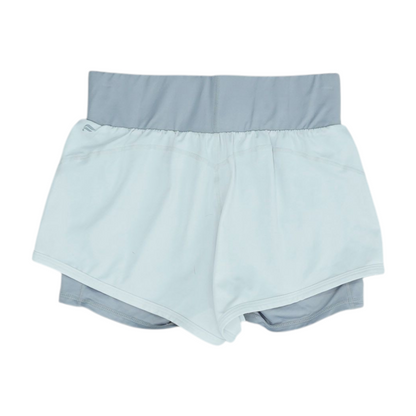 Gray Solid Active Shorts