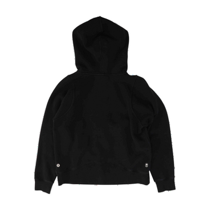 Black Solid Hoodie Pullover