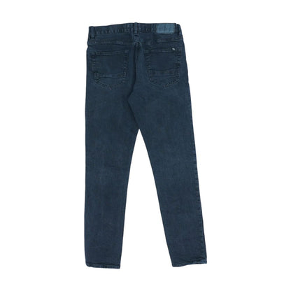 Black Slim Tapered Jeans