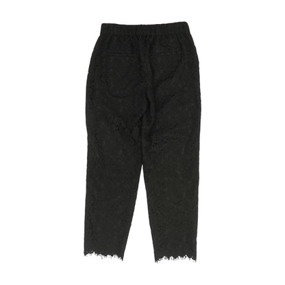 Black Solid Dress Pants