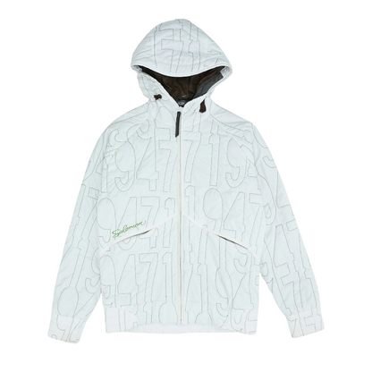 White Abstract Jacket