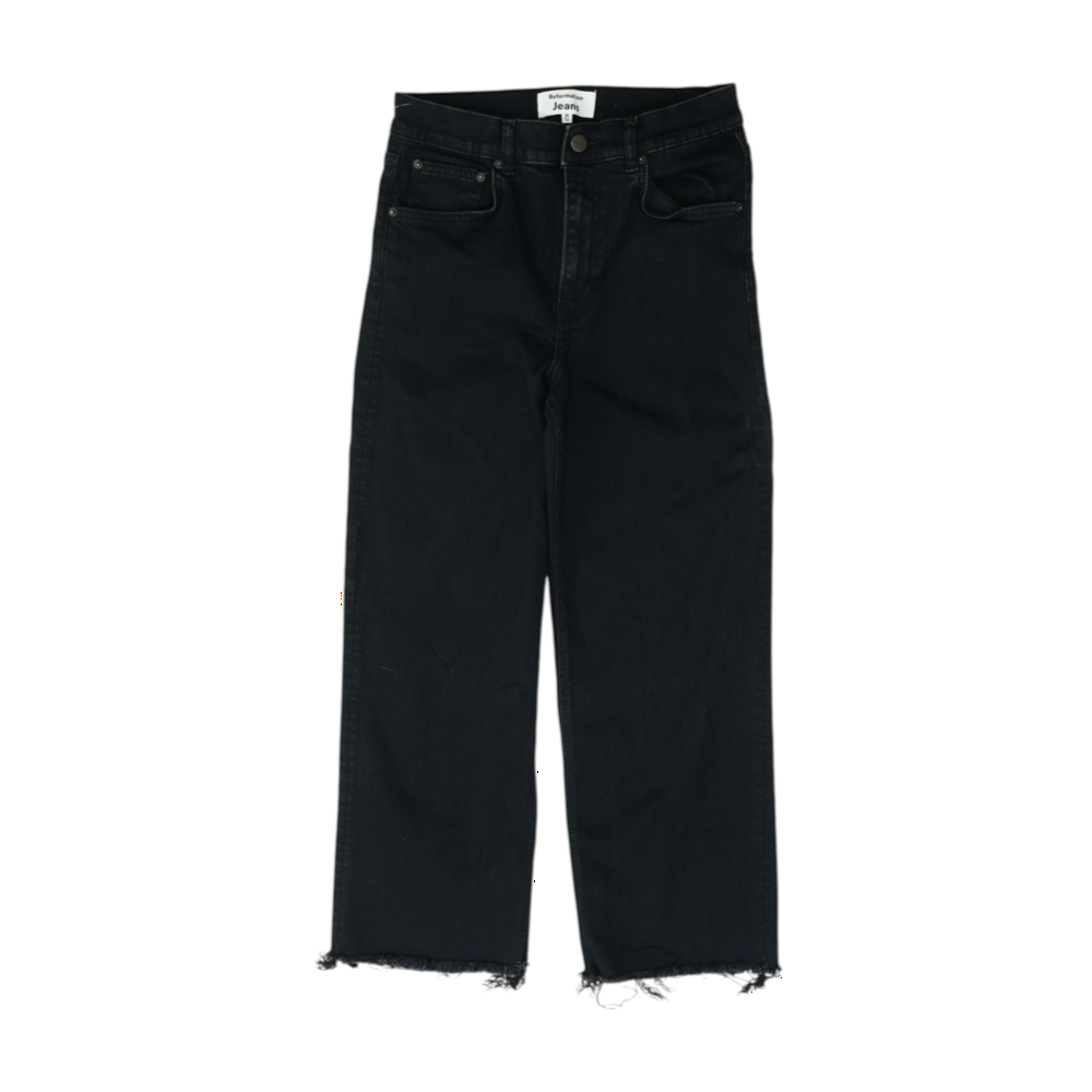 Black Straight Jeans