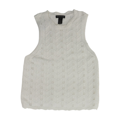 White Vest Sweater