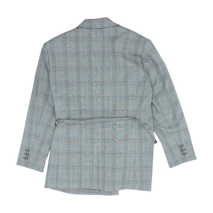 Multi Plaid Blazer