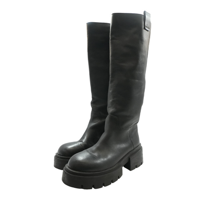 Black Knee-High Boots