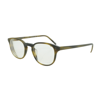 Brown Fairmont Round Prescription Eyewear