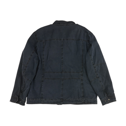 Navy Solid Jacket
