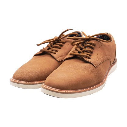 Brown Lace-Up Dress Shoes