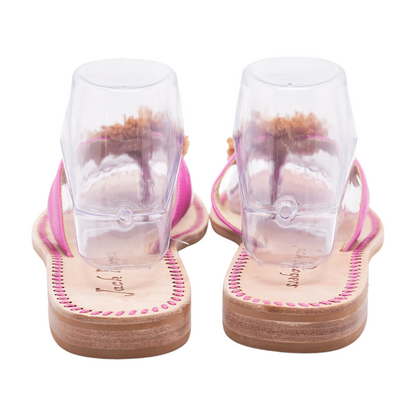 Pink Flat Sandals