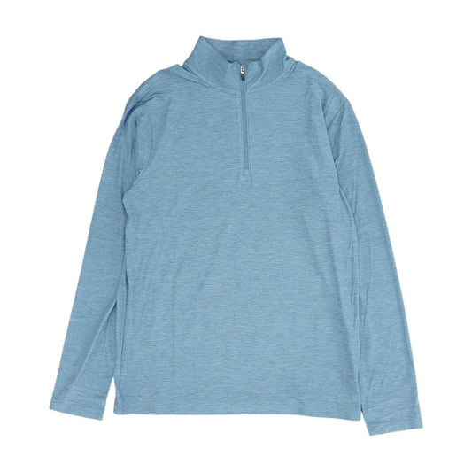 Blue 1/4 Zip Pullover