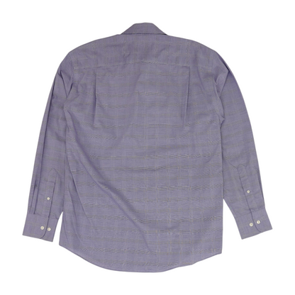 Blue Check Long Sleeve Button Down