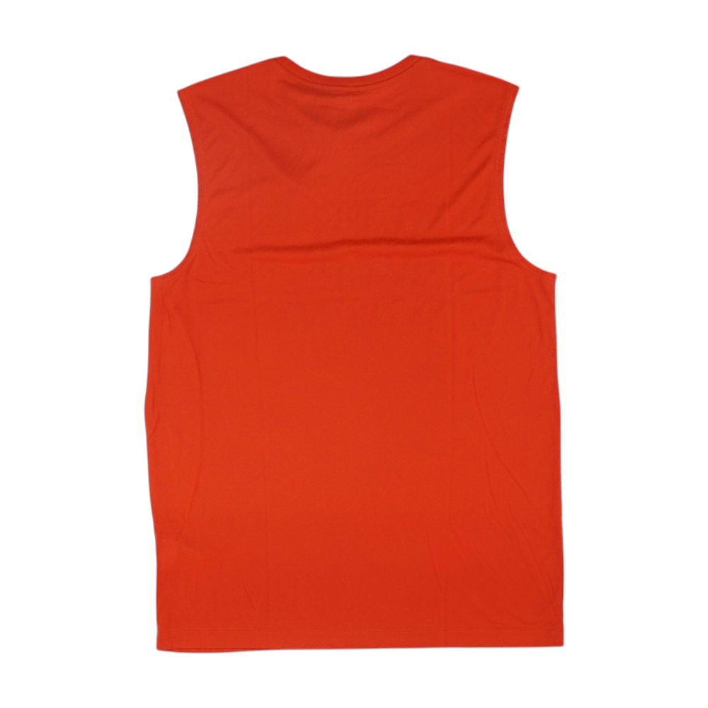 Red Solid Active Tank