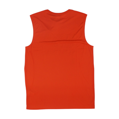 Red Solid Active Tank
