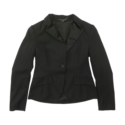 Black Solid Blazer
