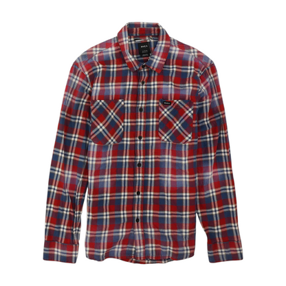 Red Plaid Flannel Button Down