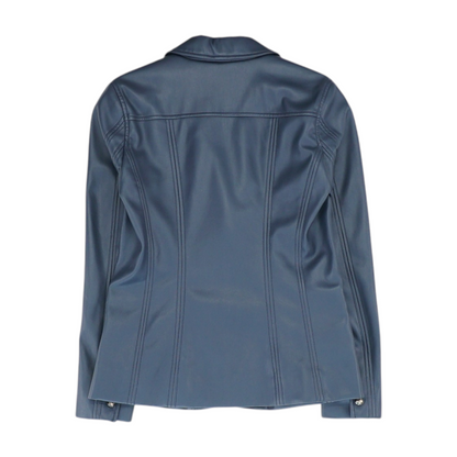 Navy Solid Blazer