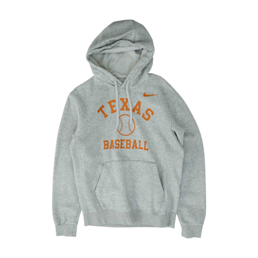 Gray Texas Longhorns Solid Hoodie Pullover
