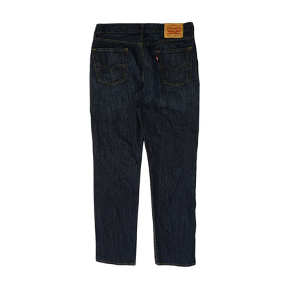 Navy Straight Jeans