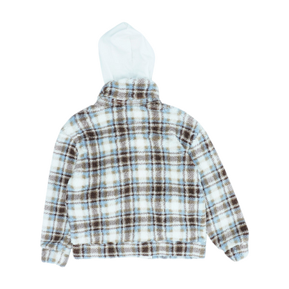 White Plaid Jacket