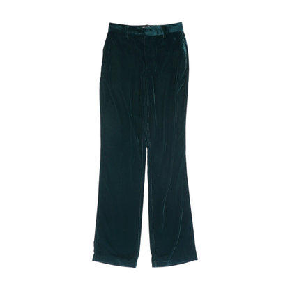 Green Straight Pants