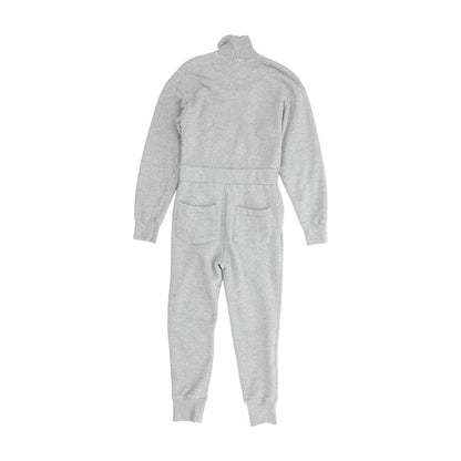 Gray Solid Jumpsuit