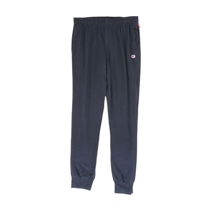 Navy Solid Active Pants