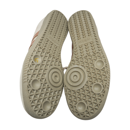 Samba OG Off White Copper Metallic Low-Top Athletic Shoes
