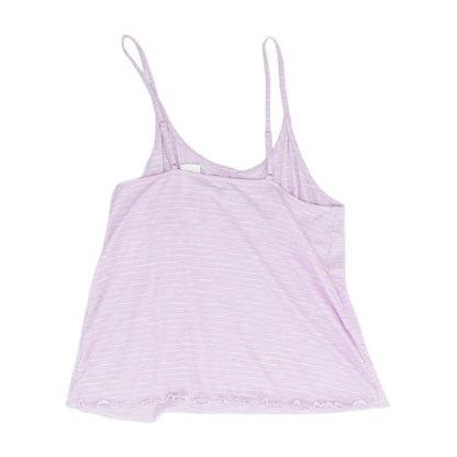 Pink Solid Sleeveless Blouse