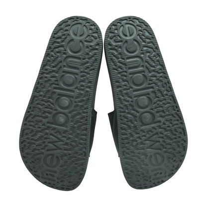 Black Athletic Slides Shoes