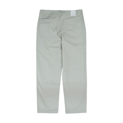 Beige Straight Jeans