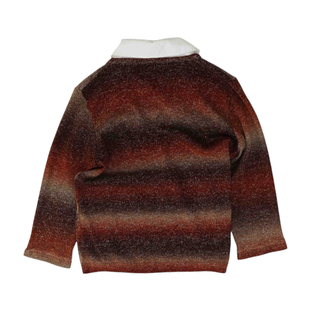 Multi Petite Ombre Pullover Sweater