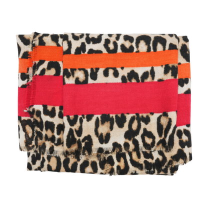 Multi Animal Print Scarf