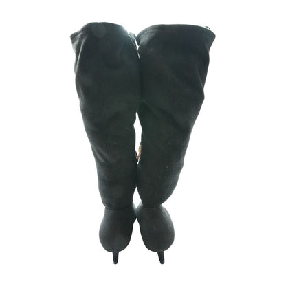 Black Knee High Boots